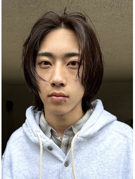 ナループロアオハナ(Nalu pu loa ohana) メンズボブ/メンズカラー/ブラウンカラー/メンズレイヤー