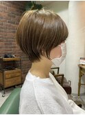 小顔ショート/丸みショート/くびれショート【茗荷谷駅】