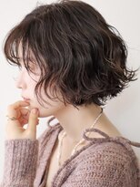 シスタ(SISTA)&nbsp;ミニボブパーマ大人ボブ/ピンクブラウン【自由が丘】