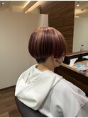 朝楽な刈り上げショートボブ