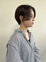 ラヴィズム 小新店(LUVISM)&nbsp;ショートカット丸みショート耳掛けひし形小新潟西区　小新