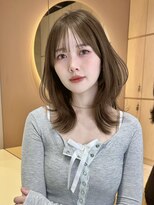 グロー 大宮(GLROW)&nbsp;前髪顔まわりボブレイヤーボブ顔まわり縮毛矯正haruhi