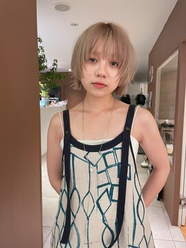 ツナグ(tsunagu) ボブ、フェイスレイヤー、レイヤーボブ、ハイトーンボブ