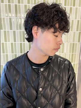 バロンフェム(baLon.fem) 【stylist園田】プードルパーマ/襟足外ハネ