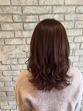 フーコー 朝日ヶ丘店(fuhcoh) pink brown ♪