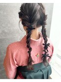 変形編みツイン