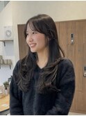 ロングレイヤーワンカールスタイル