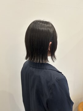 ノヴェル 塩釜店(NOVEL) ウルフボブ20代30代40代50代レイヤーボブ