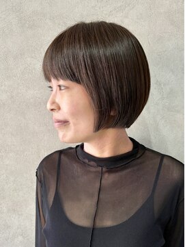 エンクス(enx) ホワイトグレージュデジタルパーマミニウルフ鶴ヶ峰YM69