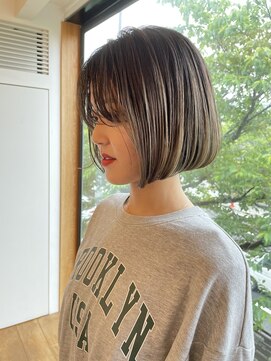 リアド(.RIAD) 大人女性に人気◎バレイヤージュボブ