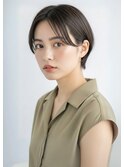 大人かわいいハンサムショート