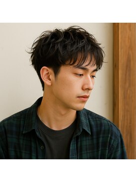 スープレックス ヘアーデザイン(SOUPREX HAIR DESIGN) ツーブロック大人メンズショート　20代 30代 40代 50代 60代