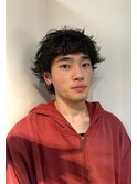 【セットが簡単】癖毛風シャドウパーマ