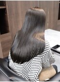美髪/縮毛矯正＋髪質改善トリートメント◎レディース/小顔
