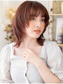 ハッシュカットハイレイヤーウルフくびれヘアTd1志木20代30代