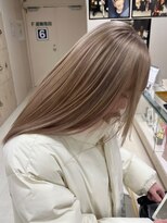 シャルムバイケンジ(Charm.by KENJE)&nbsp;ブリーチ/ブリーチカラー/ベージュカラー/ダブルカラー/銀座