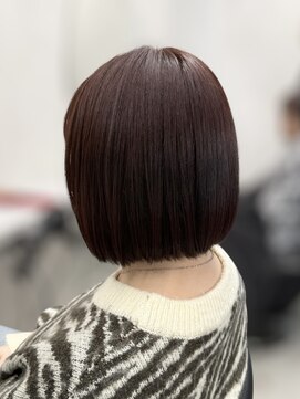 ノアル 大宮店(NOAHL) ココアブラウン／ブラウン／ボブ／髪質改善　M