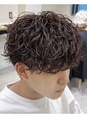 ツイストシャドウパーマ/ツイストパーマ/波巻きスパイラル