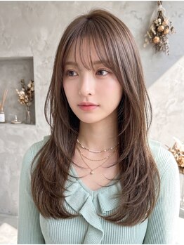 ヘアーズ ベリー 都島店(hairs BERRY)の写真/実力派スタイリストが創り上げる、360°どの角度から見てもキレイなスタイルはおうちでも再現簡単★