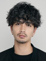 フィフス 大分(fifth)&nbsp;大分シャドウパーマメンズカットラウンドマッシュツーブロック