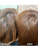 ファッショングレイカラーBefore&After
