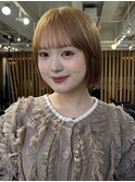 ◎タッセルカットサイドバングタンバルモリ韓国ボブ