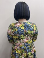 イリ(Ili)&nbsp;ネイビーブルーで切りっぱなしアンブレラ◎