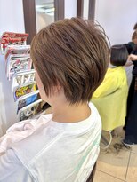 ヘアアーク(HAIR arc)&nbsp;ショートカット#ショートレイヤー#ショートボブ#くびれショート