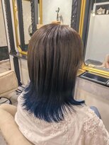 アルヴェラヘアエッセンス(ARVELA hair essence)&nbsp;アディクシーで鮮やかコバルトブルー