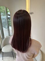 メロウ(mellow)&nbsp;艶感たっぷり◎透明感のある深みワインレッドが可愛い♪