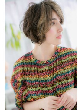 ミック ヘアアンドビューティー 大山店(miq  Hair&Beauty) グラデーションカラー★グラマラスボブb