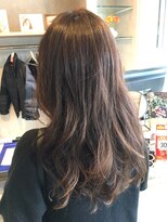 ブラン(Blanc)&nbsp;コテ巻き風パーマスタイル