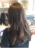 コテ巻き風パーマスタイル