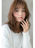 大人可愛い外国人風ハイライトくびれミディZ戸頭20代30代40代