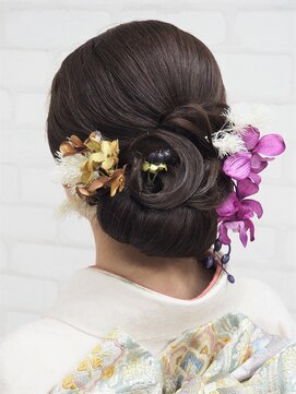 プレスト ベル 三宮 駅前店(Presto belle) 【プレストベル】和装シニヨン