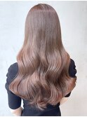 マロベージュ_ショコラベージュボブルフベビーバング_ba340991