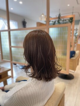 アドラーブル 長岡リップス旭岡店(adorable) 透明感カラー☆【アッシュベージュ】×艶髪 20代30代