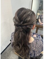 おしゃれ泥棒&nbsp;《おしゃれ泥棒》ゆるハーフアップ