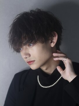 ゴールドシブヤ(GOALD SHIBUYA) #マッシュウルフ 波巻きスパイラル 渋谷/メンズパーマ