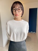 アイ エス ビー エヌ(ISBN) 前上がりボブ