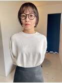 前上がりボブ