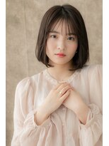 カバーヘア イヴ 戸頭店(COVER HAIR EVE)&nbsp;ダークアッシュ小顔矯正立体カット大人ボブ314Z戸頭20代30代40代