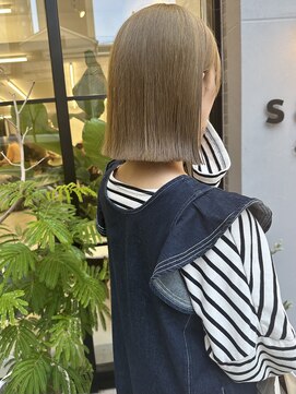 サンド 大阪梅田(sand) @rika__hair [大阪梅田駅/マッシュ/くびれヘア/メルティカラー