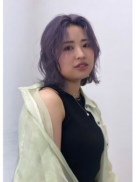 ディーン 名駅店(DEAN) パープルカラー/ブリーチ/デザインカラー/ハイトーン/名古屋