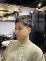 アルカナ 明治神宮前原宿(ARCANA)&nbsp;ウルフアッシュブラックカルマパーマベリーショート