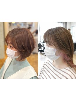 顔周りの似合わせカットで、小顔みせも◎丁寧なカウンセリングが人気の秘訣。あなたの魅力を引き出す♪