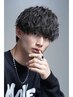 【デザイナー】メンズカット＋波巻きパーマ ￥18,700→￥14,960