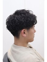 ヘアーアンドグルーミング ヨシザワインク(HAIR&GROOMING YOSHIZAWA Inc.)&nbsp;重ためマッシュ/スパイラルパーマ/ツーブロック/アップルバング