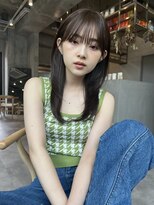 イミ(imi) レイヤーカット/顔周りレイヤー/透明感カラー/登戸