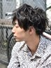 【men's】カット+パーマ ￥12500→￥11000